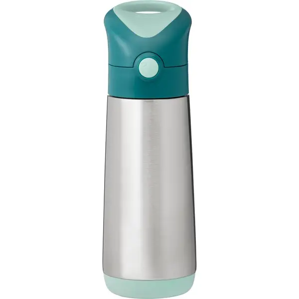 B.Box b.box Insulated Drink Bottle termovka s slamico Emerald Forest 500 ml
