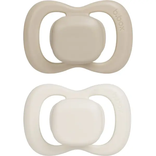 B.Box B.Box Natural Rubber 6m+ duda Vanilla/Latte 2 kos