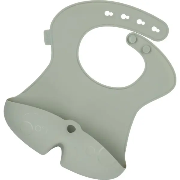 B.Box b.box Silicone Bib slinček Sage 4m+ 1 kos