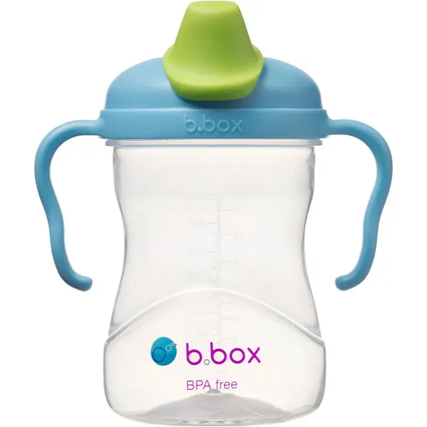 B.Box b.box Spout Cup skodelica z ročaji Blueberry 4m+ 240 ml