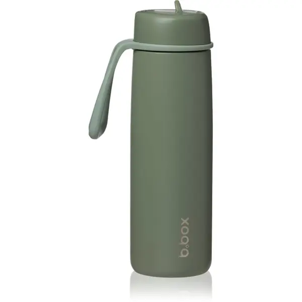 B.Box B.Box Stainless Steel Thermos Bottle termovka s slamico Olive 690 ml
