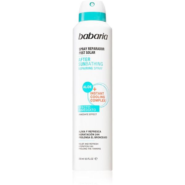 Babaria Babaria After Sunbathing Repairing Spray pršilo za po sončenju s hladilnim učinkom 250 ml