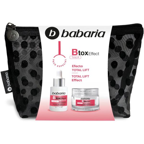 Babaria Babaria Botox Effect Travel Pack darilni set