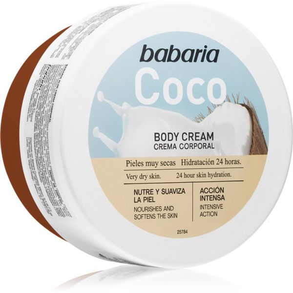 Babaria Babaria Coconut krema za telo za zelo suho kožo 400 ml