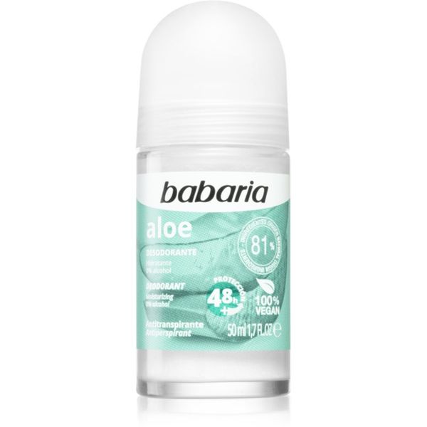 Babaria Babaria Deodorant Aloe antiperspirant roll-on 50 ml