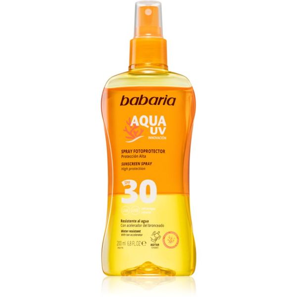 Babaria Babaria Sun Aqua UV pršilo za sončenje SPF 30 200 ml