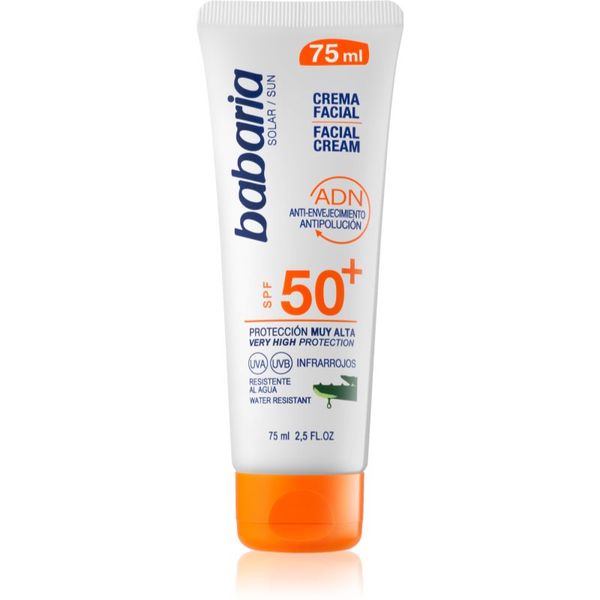 Babaria Babaria Sun Face krema za sončenje za obraz SPF 50+ 75 ml