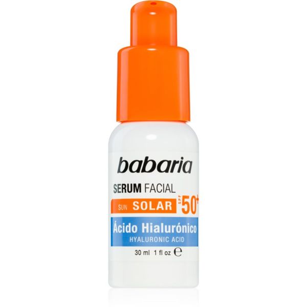 Babaria Babaria Sun Face vlažilni serum z visoko UV zaščito SPF 50+ 30 ml