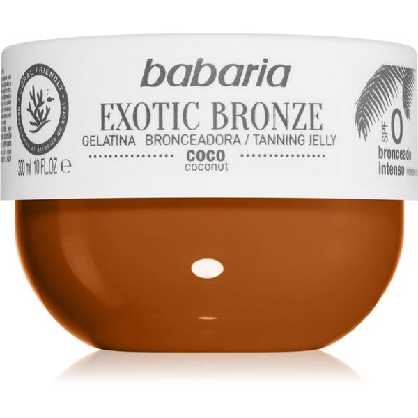 Babaria Babaria Tanning Jelly Exotic Bronze gel za telo za intenzivno porjavelost 300 ml