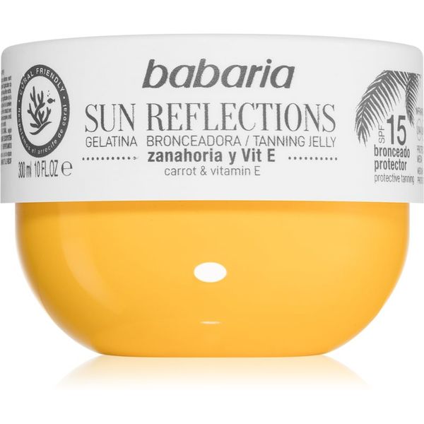 Babaria Babaria Tanning Jelly Sun Reflections zaščitni gel SPF 15 300 ml