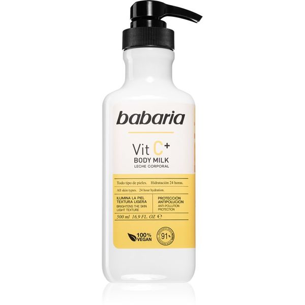 Babaria Babaria Vitamin C vlažilni losjon za telo za vse tipe kože 500 ml