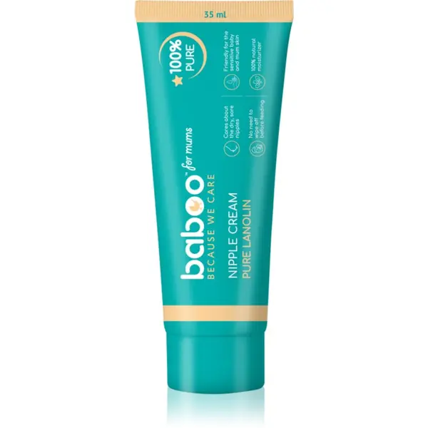 Baboo Baboo Nipple Cream Pure Lanolin mazilo z lanolinom 35 ml
