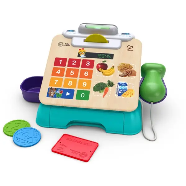 Baby Einstein Baby Einstein Hape Magic Touch Cash Register aktivnostna igrača 9 m+ 1 kos