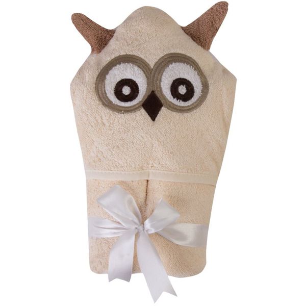 Babymatex Babymatex Jimmy Owl brisača s kapuco 80x80 cm