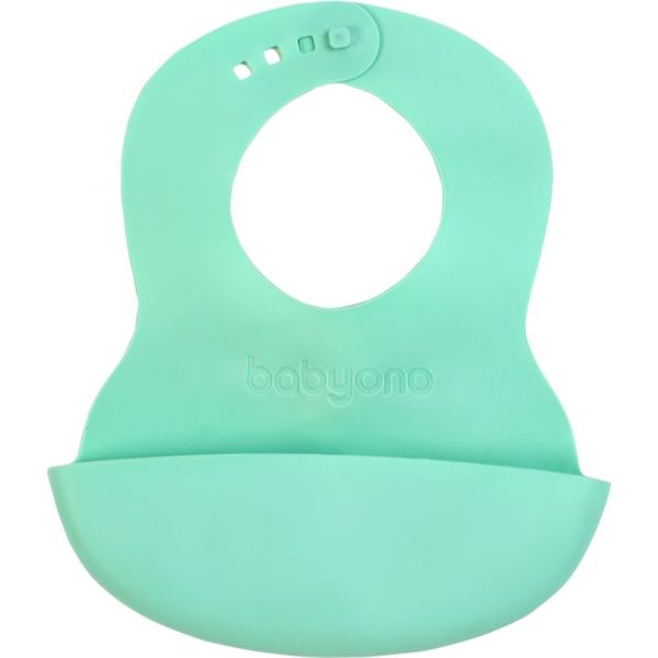 BabyOno BabyOno Be Active Soft Bib slinček Mint 6 m+ 1 kos