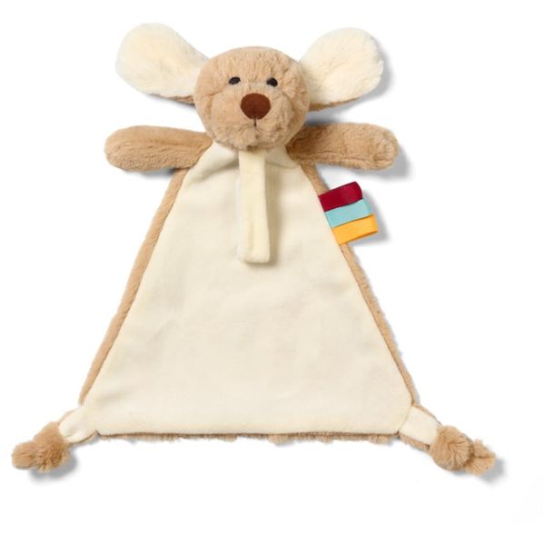 BabyOno BabyOno Have Fun Cuddly Toy with a Dummy Holder plišasta igrača z zapiralom Dog Willy 0 m+ 1 kos