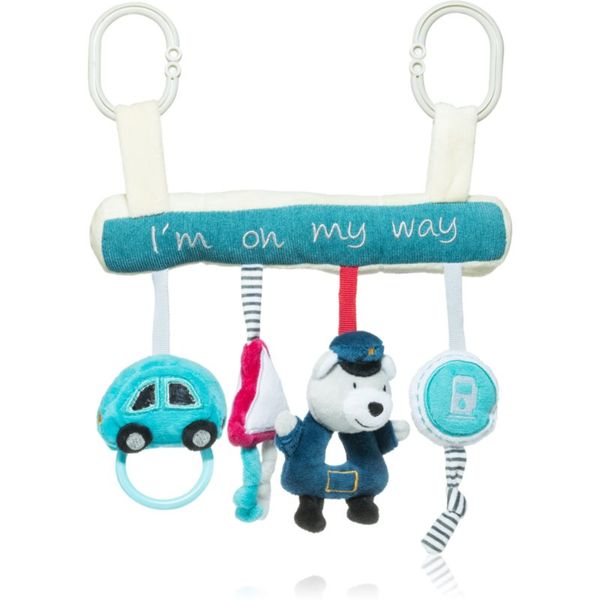 BabyOno BabyOno Have Fun Educational Pram Hanging Toy kontrastna viseča igrača I'm on my way 1 kos