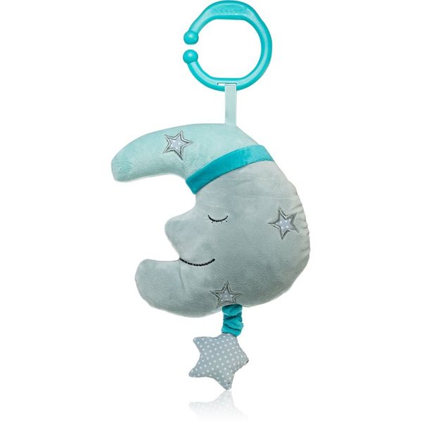 BabyOno BabyOno Have Fun Musical Toy kontrastna viseča igrača z melodijo Happy Moon 0m+ 1 kos