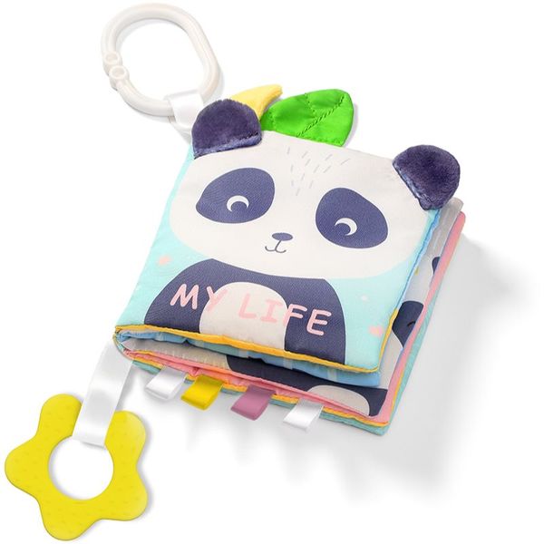 BabyOno BabyOno Have Fun My Life kontrastna izobraževalna knjiga