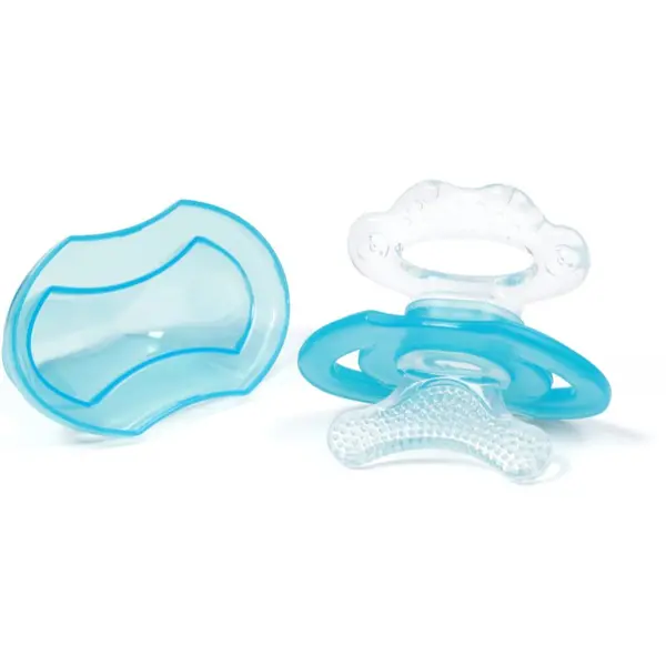 BabyOno BabyOno Teether grizalo 3m+ Blue 1 kos