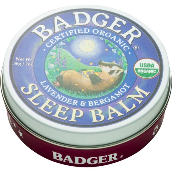 Badger Badger Sleep balzam za miren spanec 56 g