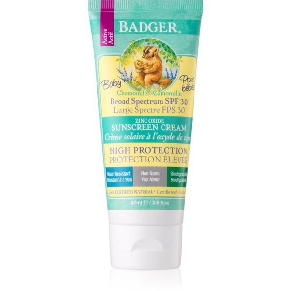 Badger Badger Sun zaščitna krema za dojenčke SPF 30 87 ml