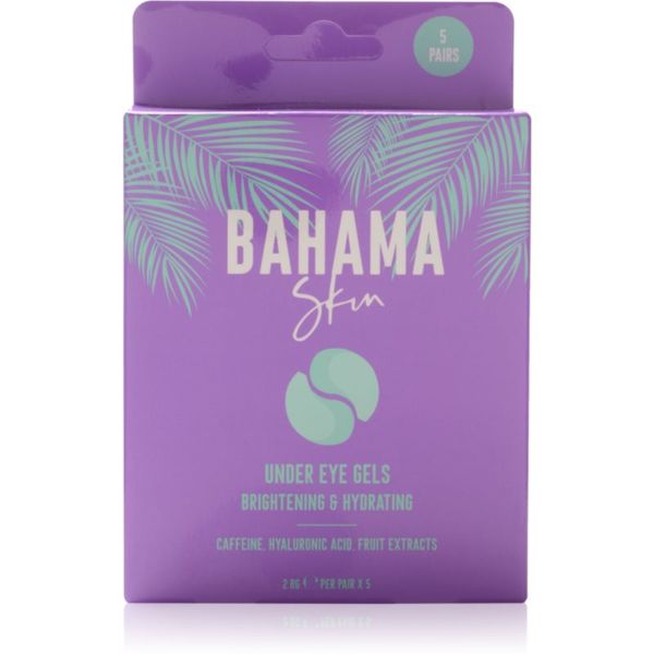 Bahama Bahama Skin Under Eyes Gels hidrogel maska za predel okoli oči za osvetljevanje kože in hidratacijo 5x2 kos