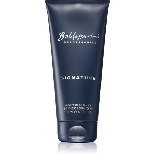Baldessarini Baldessarini Signature gel za prhanje za telo in lase za moške 200 ml