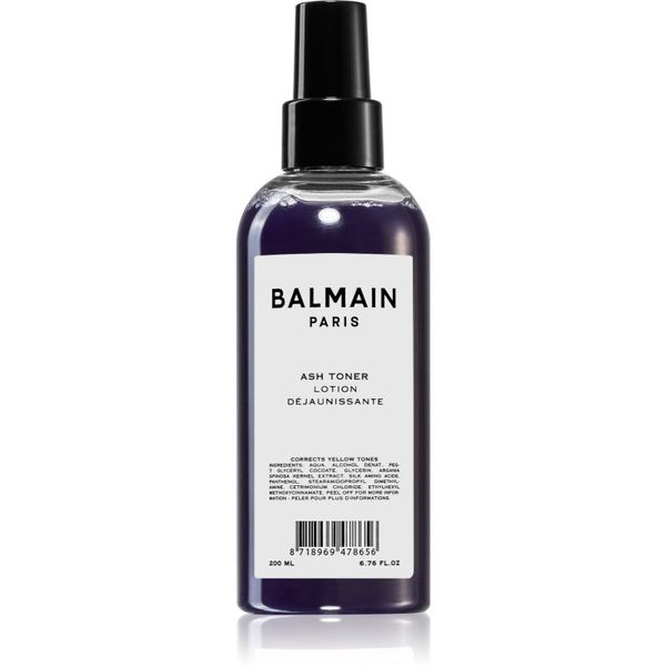 Balmain Hair Couture Balmain Hair Couture Ash Toner posvetlitvena podlaga za blond lase 200 ml