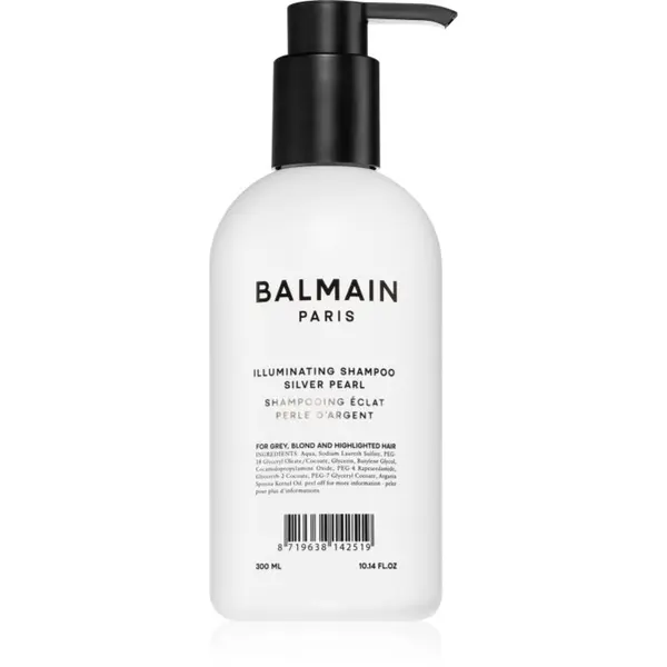 Balmain Hair Couture Balmain Hair Couture lluminating Shampoo Silver Pearl šampon za blond lase 300 ml