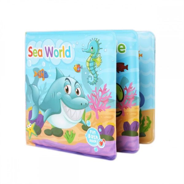 Bam-Bam Bam-Bam Bath Book knjiga za v vodo 6m+ Sea World 1 kos