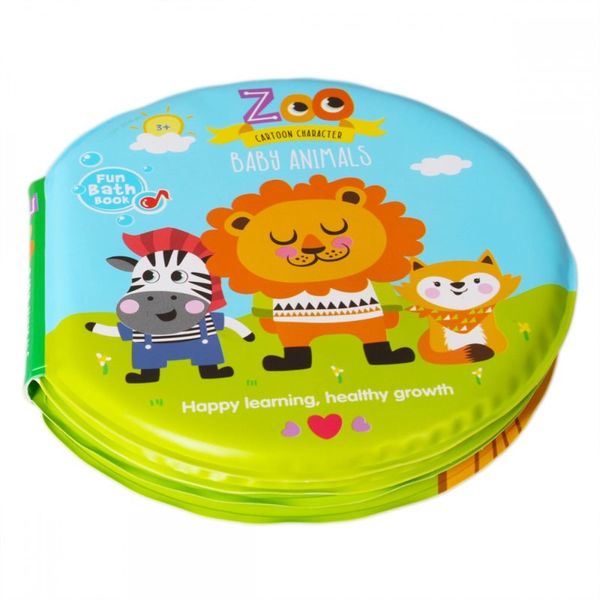 Bam-Bam Bam-Bam Bath Book knjiga za v vodo 6m+ ZOO 1 kos