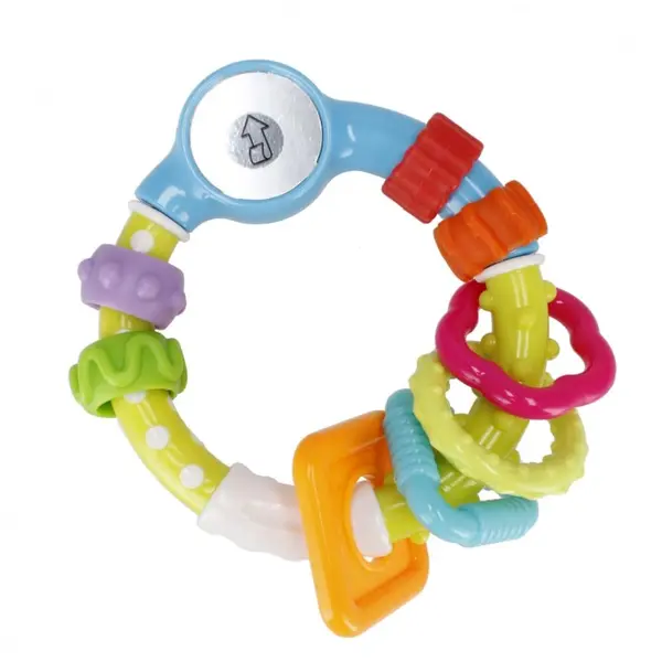 Bam-Bam Bam-Bam Rattle ropotuljica 0m+ Mirror 1 kos