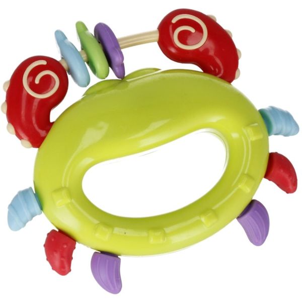 Bam-Bam Bam-Bam Rattle ropotuljica 3m+ Crab 1 kos