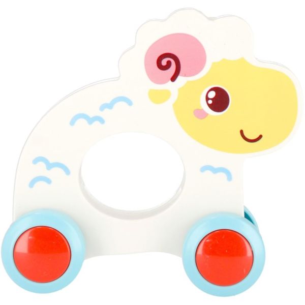 Bam-Bam Bam-Bam Toy on Wheels vlečna igrača 18m+ Sheep 1 kos