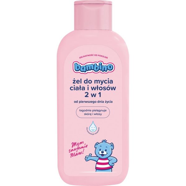 Bambino Bambino Baby Body & Hair šampon in gel za umivanje 2v1 za otroke od rojstva 400 ml