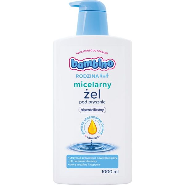 Bambino Bambino Family Micellar micelarni gel za prhanje 1000 ml