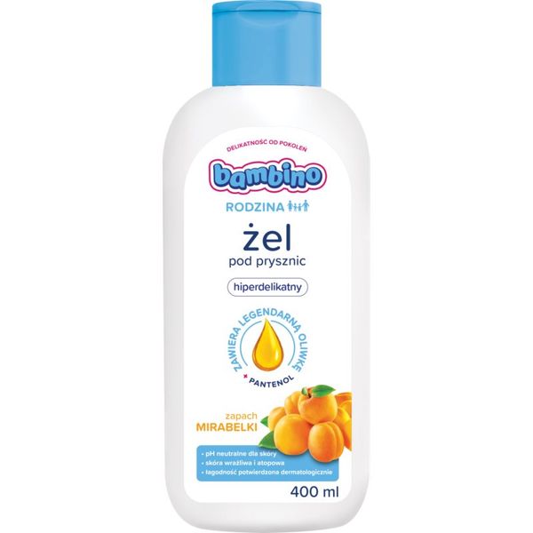 Bambino Bambino Family Mirabelle nežni gel za prhanje Mirabelle 400 ml