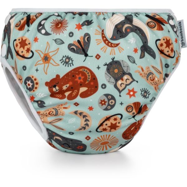 Bamboolik Bamboolik Swim Diapers Celestial Animals pralna kopalna plenica velikost M 8-12 kg 1 kos