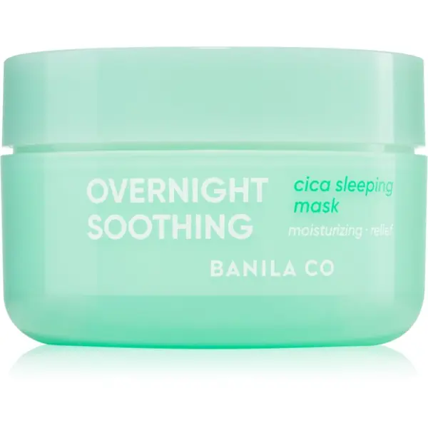 Banila Co. Banila Co. Overnight Soothing Cica Sleeping Mask pomirjajoča maska za noč 100 ml