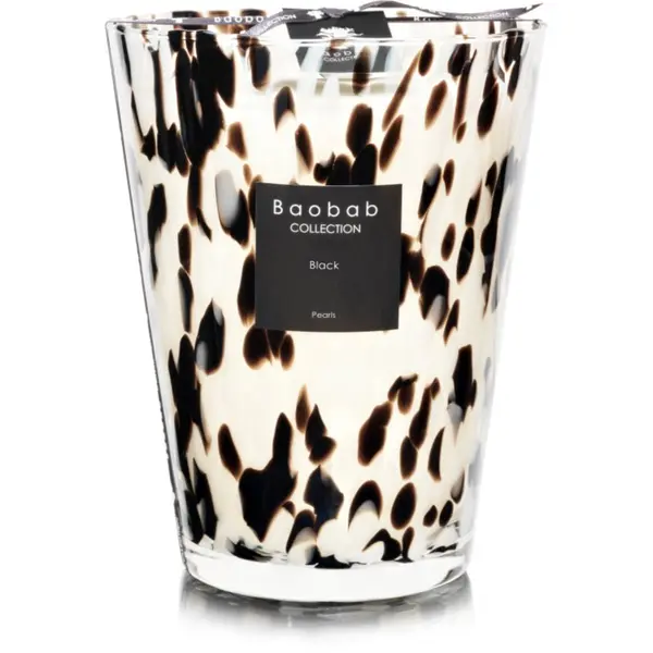 Baobab Collection Baobab Collection Pearls Black dišeča sveča 3000 g