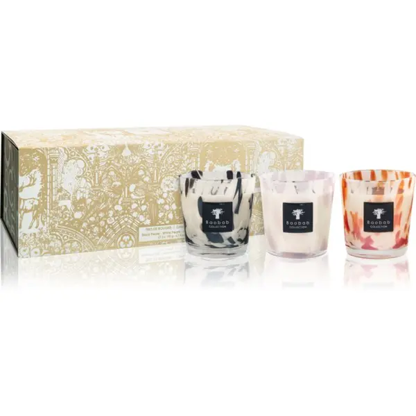 Baobab Collection Baobab Collection Pearls Candle Trio darilni set