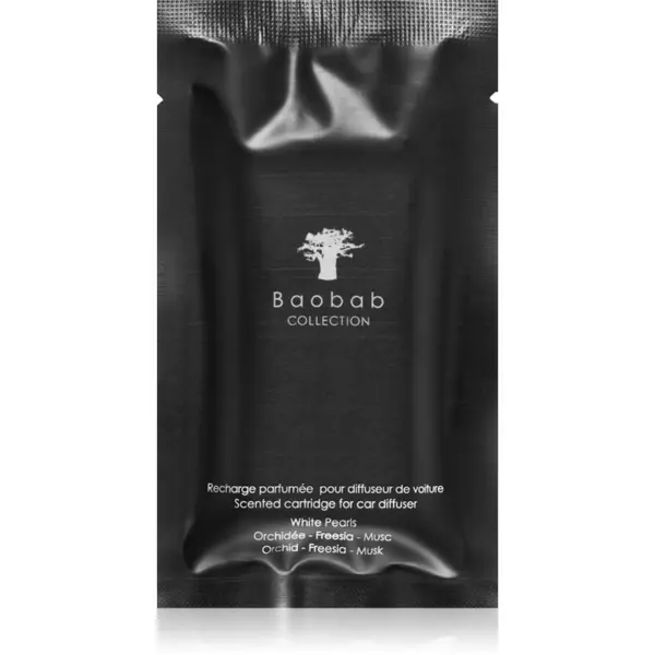 Baobab Collection Baobab Collection Pearls White dišava za avto nadomestno polnilo 1 kos
