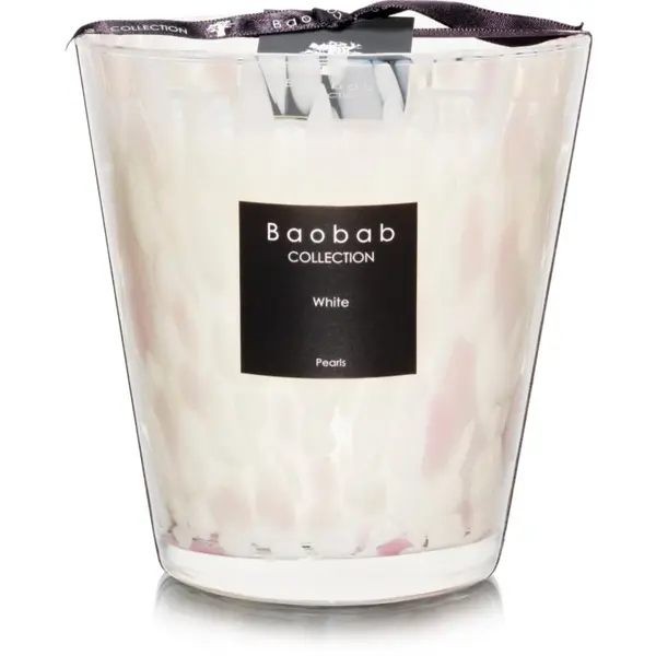 Baobab Collection Baobab Collection Pearls White dišeča sveča 1000 g