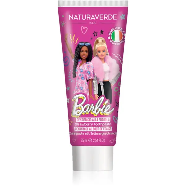 Barbie Barbie Naturaverde Kids zobna pasta za otroke 75 ml