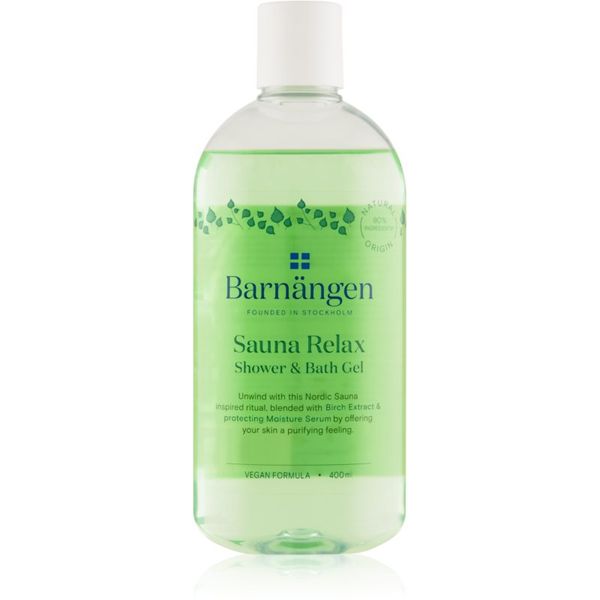 Barnängen Barnängen Sauna Relax gel za prhanje in kopanje 400 ml