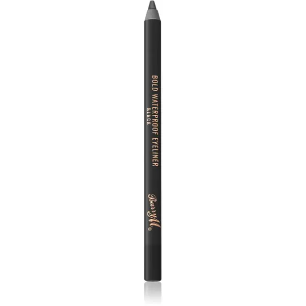 Barry M Barry M Bold Waterproof Eyeliner vodoodporni svinčnik za oči odtenek Black 1,2 g