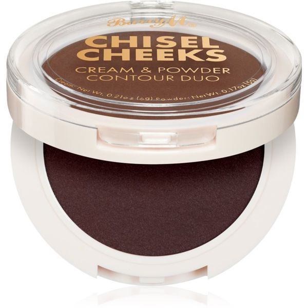 Barry M Barry M Chisel Cheeks paleta za konture obraza duo Deep 11 g