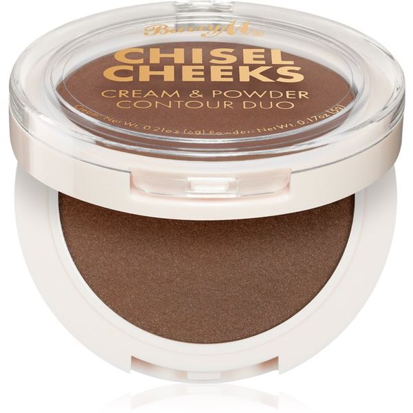 Barry M Barry M Chisel Cheeks paleta za konture obraza duo Medium 11 g