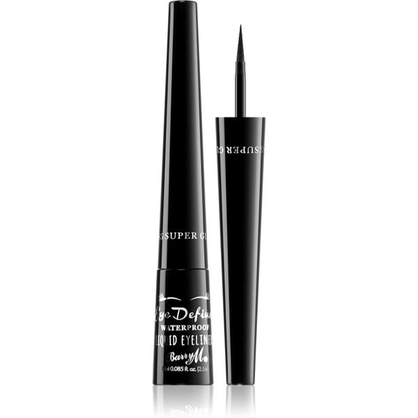 Barry M Barry M Eye Define tekoče črtalo za oči odtenek Super Gloss Black 2 ml